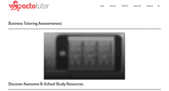 Desktop Screenshot of octotutor.com